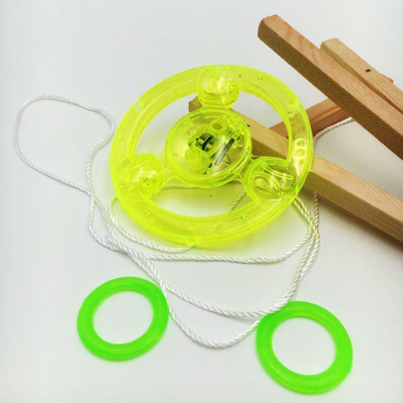 Children Toys Flashing Flywheel Line String Trick Flywheel Yoyo Ball New