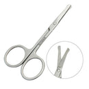 makeup scissors small nose hair cut manicure make-up eyebrow with round&lJ Hw