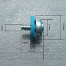 4pcs Screws 3.5 HDD compaq blue hard drive isolation mounting for ME