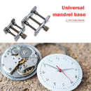 2 in 1 Watchmaker Universal Fixed Watch Mandrel Holder Watch Repair Base