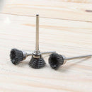 10pcs Brush Cup Tool 3mm Rotary Steel Drill Rust Weld Wire Wheel Shank