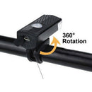 USB Rechargeable Bike Front Light LED Bicycle Cycling Headlight G5O3