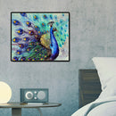 5D DIY Diamond Painting Peacock Full Square Rhinestone Picture Home Decor