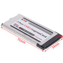 2 Ports USB 3.0 express card expresscard 34mm/54mm hidden adapter for lapt3C