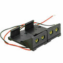 9V Volt Black Battery Clip Holder Box Case Cover with Cable Wire 2017 Lead W9G1