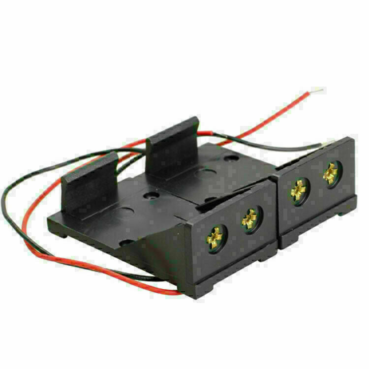 9V Volt Black Battery Clip Holder Box Case Cover with Cable Wire 2017 Lead W9G1