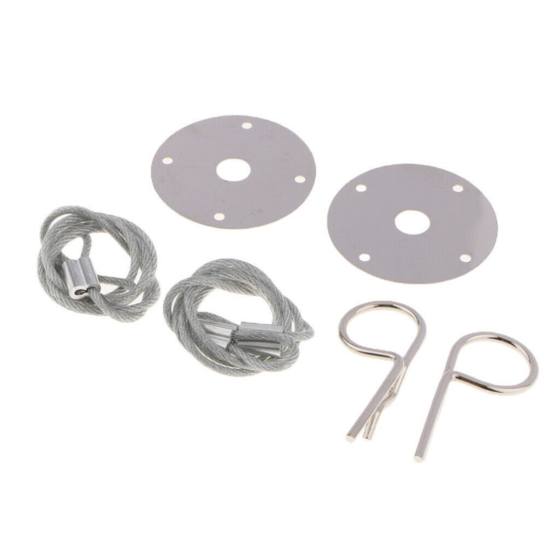 Car Competition Hood Pin Kit Safety Pin - Set of 2