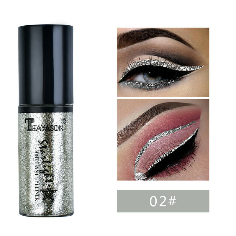 6 Colors Shimmering Pearlized Liquid Eyeshadow Set Eye Shadow Shade For Face
