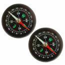 New Survival Pocket Liquid Filled Button Compass For Hiking Hot Camping Sal T9M7