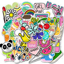 50Pcs Cute Cartoon Stickers Laptop Luggage Guitar Bicycle Skateboard DecaJBTEUS