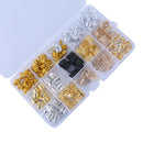 180x/Box Braid Hair Beads Dreadlocks Cuff Clip Beads Rings For Hair ExtensionME