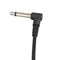 Pack of 6 Electric Guitar Patch Cables Right Angle 6.35mm Jack for Effect Pedals