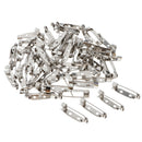 60pcs DIY Brooch Findings Pin Back Base Settings For Badge Corsage