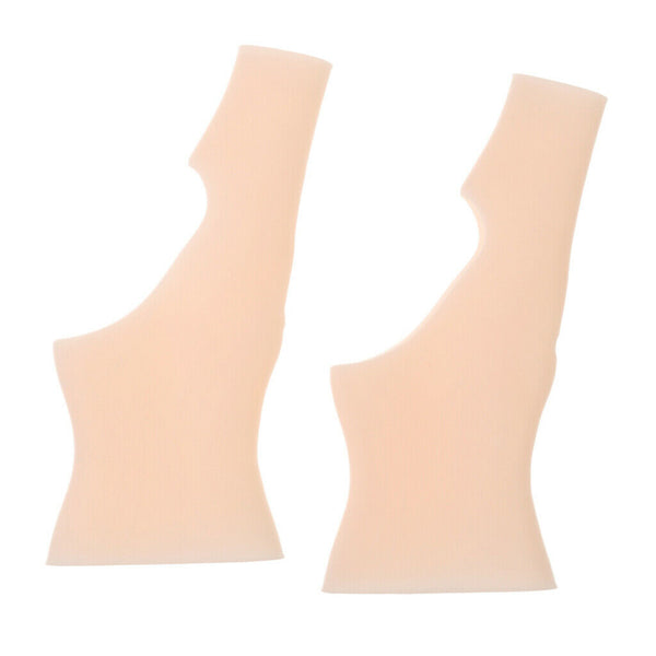 1 Pair Gel Wrist Support Braces with Thumb Stabilizer for Left and Right Hands