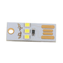 Card Lamp Bulb 3LED Keychain Mini LED Night Light Portable USB Power