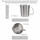 Measuring Cup Kitchen Scale Cup Liquid Measuring Cups Tool Stainless Steel