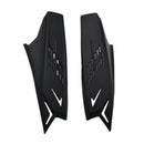 2pcs Black Unisex Mohawk  Horns Accessories Racing Dirtbike With Tapes