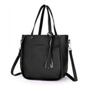 4packs 4-Piece Leather Handbag Top Handle Shoulder Bag Wallet Card Bag