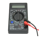 DT-830B Plastic Multi-function Test Lead Manual Digital Handheld Multimeter LCD