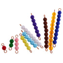 Montessori Kindergarten Teaching Aid - 1-10 Beads Bar Number Counting Toys