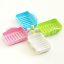 Bathroom Double Layers Strong Sucker Soapbox Soap Draining Holder Soap Dish