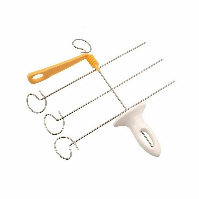 1 Set Stainless Steel Tornado Potato Spiral Cutter Slicer Spiral Potato Chi