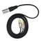 2X Dual RCA Male Plug To XLR 3-Pin Male Jack Audio Cable Connector