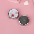 1PC Portable Pill Box Folding Case Metal Pill Cutter Medicine Organizer Storag3C