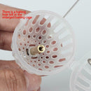 Outdoor Fishing Feeder Automatic Tackle Launcher Trap Spring Cage Hooks Pretty