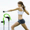 Wireless Earphones Sports Running Ear Hook and Cap Microphone Earplug Green