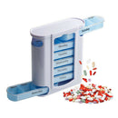 Plastic Medicine Box 28 Cell Portable Drawer Moisture-Proof Organizer Conta