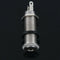 Electric Guitar Jack Chrome Threaded Cylinder Output Input Jack Plug Socket