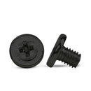 60Pcs M2.5*4-12mm Phillips Low Profile Wafer Head Machine Screws Kit Zinc Plated