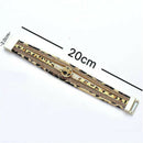 Retro Women Magnetic Leopard Multi-layer Leather Wristband Bracelet Bangle Gifts