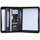 A4 Leather Business Portfolio Padfolio Folder with Business Card U Flash Di