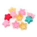 10 x Stars Shape Silicone Chocolate Candy Cup Cake Baking Molds Dessert To YCY