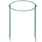 Garden Support Stake, 2-Pack Half Round Metal Garden Plant Supports, Garden