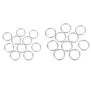 20pcs 2.5cm 3cm Mental Silvery O Ring Buckle for Strap Bags Keychian Decor