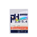 3.8-5.4 Range 0.3 DF Precision PH Test Paper 2-color Contrast Test Strip