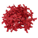 100pcs Red Satin Ribbon Bows Wedding Birthday Party Decoration DIY Craft Gift