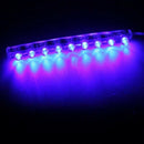 Car Motorcycle Blue 9 LEDs Strip Waterproof Light Bulb 12V
