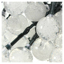 20 LED 4.8M Crystal Ball Solar Powered Outdoor Fairy String Lights for Gard