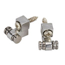 1 Set Of 2 Pieces Of Guitar Chrome ROLLER String Retainer Trees