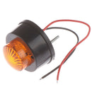 1Pcs 5LED Truck Front Rear Side Marker Lamp Yellow LED Light Clearance Trailer