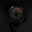 Retro Motorcycle Tachometer 0-13000 Tach RPM Gauge Rev Counter Universal