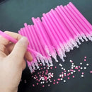 10X Dotting Pens Nail Art Painting Dot Tool Set Acrylic Rhinestone Z