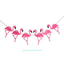 9pcs Flamingo Banner Garland Bunting Birthday Party Pennant Kids Room Decoration