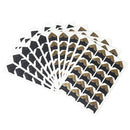 1X(10 Sheets Photo Corners Self Adhesive Stickers, Photo Mounting Paper Cor