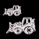 Excavator Cutting Dies Stencils Card Album Photo Template Craft Picture-FrameTOC