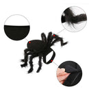 Spider Dog Costume Halloween Spider Pet Costumes Outfit Apparel Furry Spide